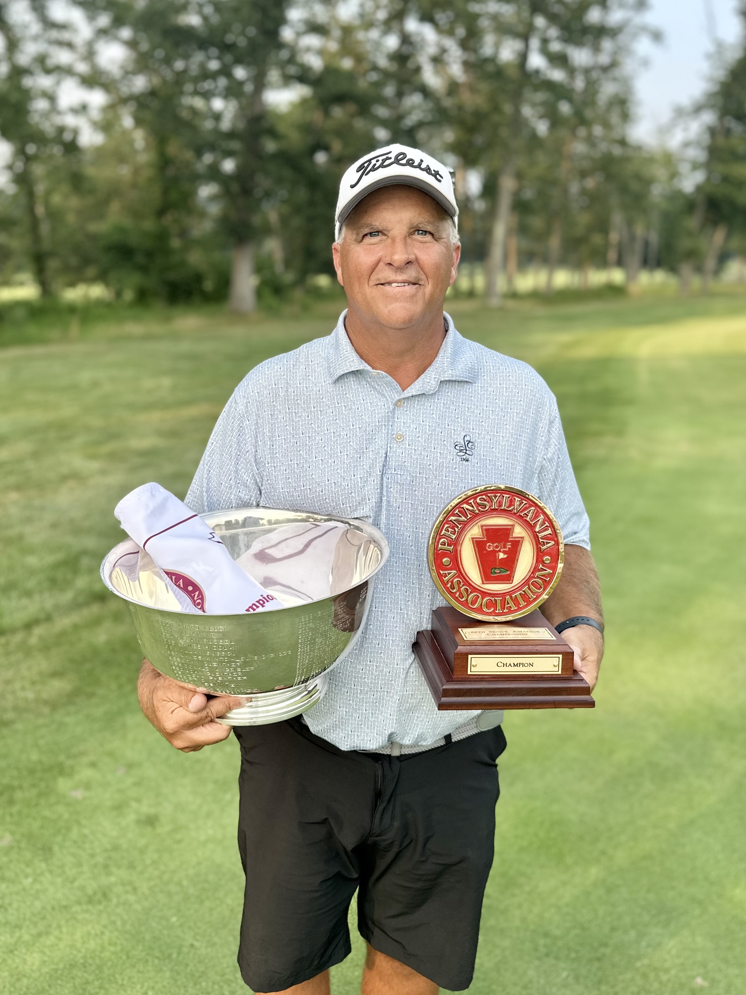 Groff and Cook Win Champinships at PA Senior Amateur